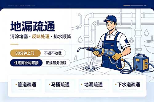 珠海地漏疏通